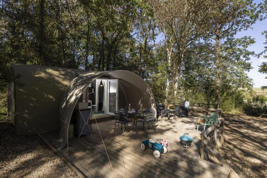 Camping Ushuaia Villages Au Bois Joli Andryes Εξωτερικό φωτογραφία